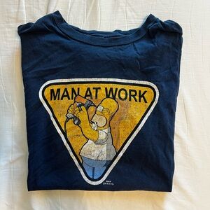 vintage simpsons Tee